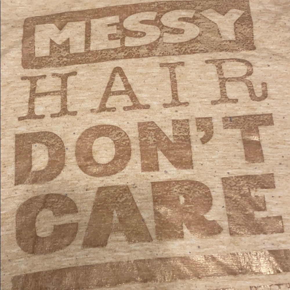 Messy Hair tee - Picture 2 of 4